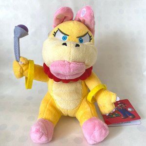 Little Buddy Super Mario Bros Wendy 7" Plush Toy Doll Stuffed Animal